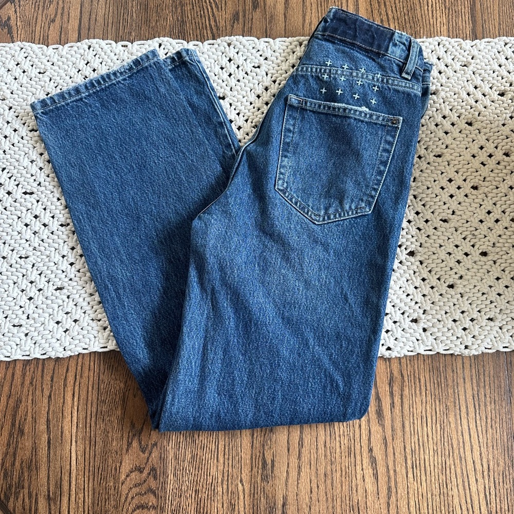 Ksubi High Rise Blue Jeans